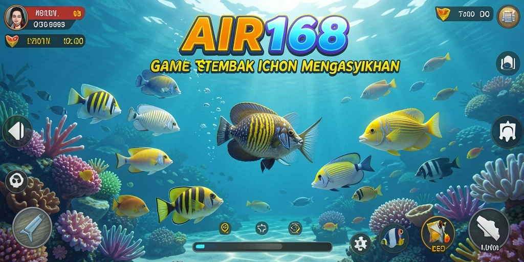 Tangkapan ikan yang seru dalam gameplay AIR168.