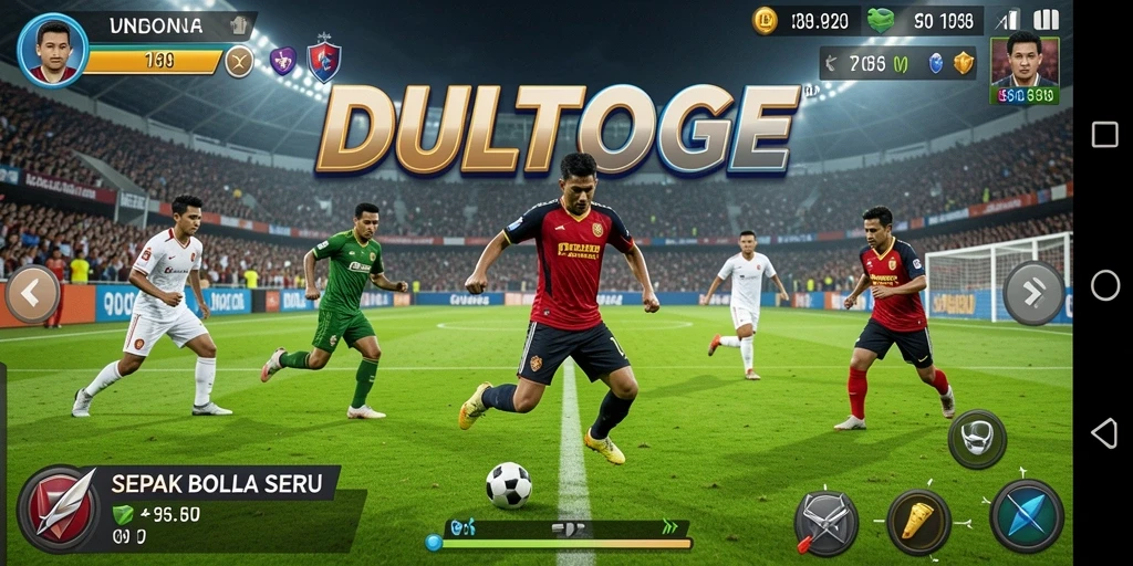 Tampilan gameplay DULTOGEL yang menarik dan seru.