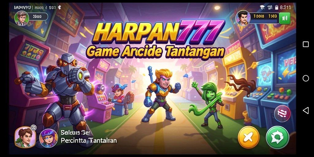 Tampilan gameplay utama HARAPAN777 yang penuh tantangan dan keseruan.