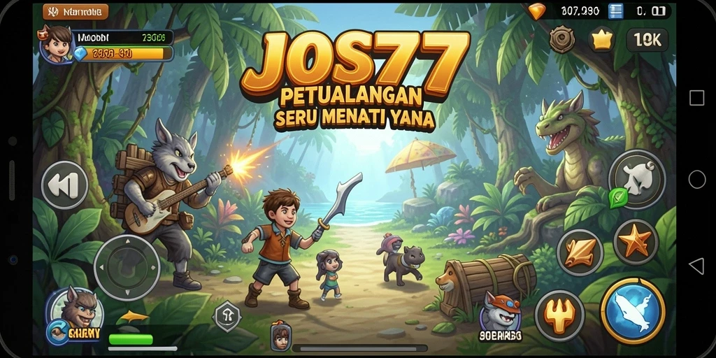 Tampilan gameplay JOS77 yang menakjubkan saat berpetualang.