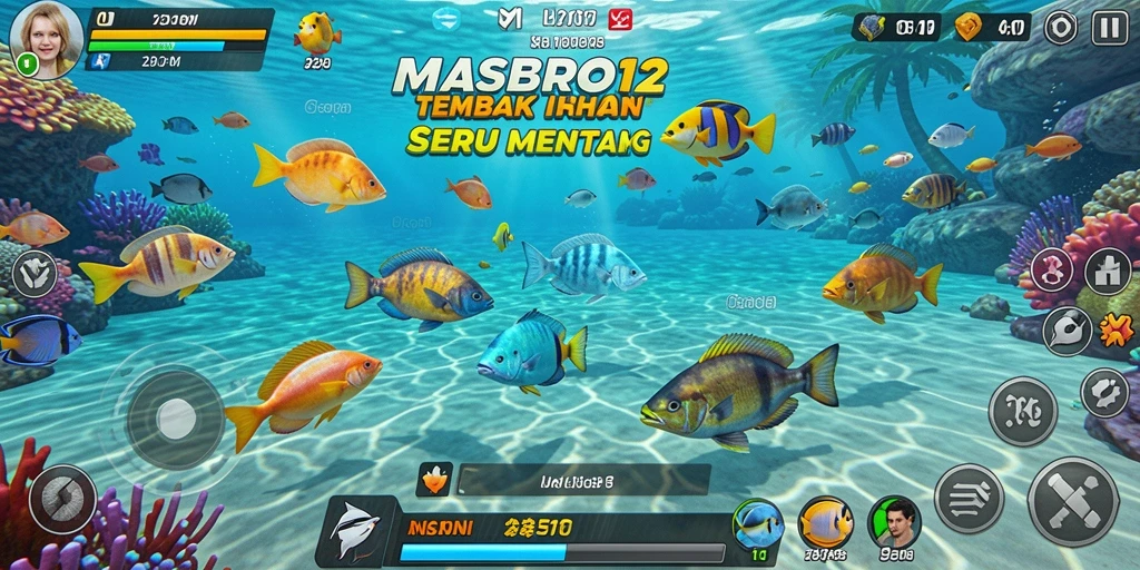 Tangkapan layar gameplay MASBRO12 yang seru dan berwarna-warni.