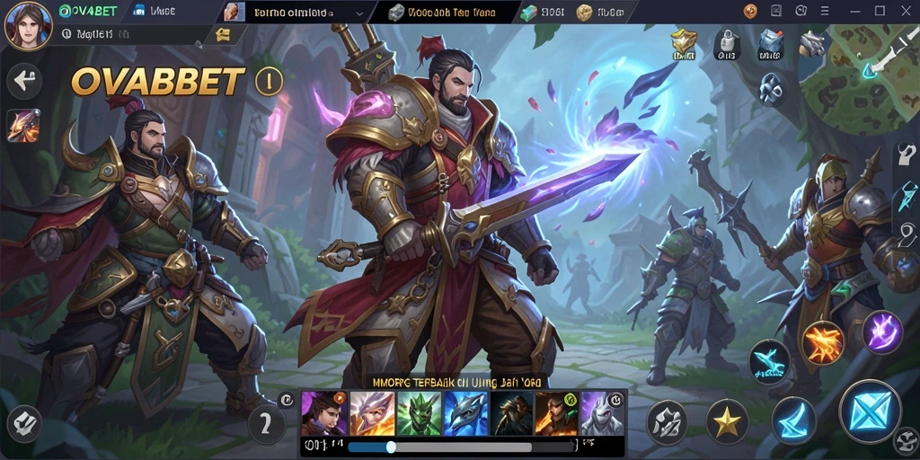 Tampilan gameplay seru dan grafis menakjubkan di OVABET.