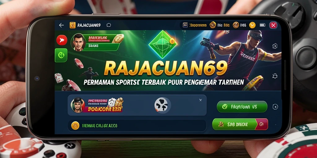 Tampilan menarik dari gameplay RAJACUAN69 dalam taruhan Sportsbook.