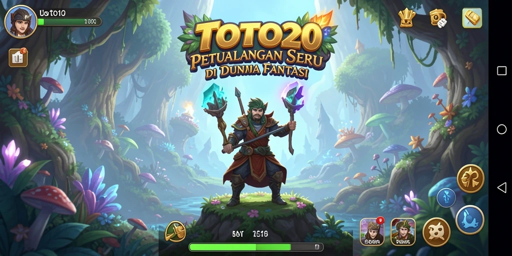 Tampilan gameplay TOTO20 yang menakjubkan dalam petualangan fantastis.