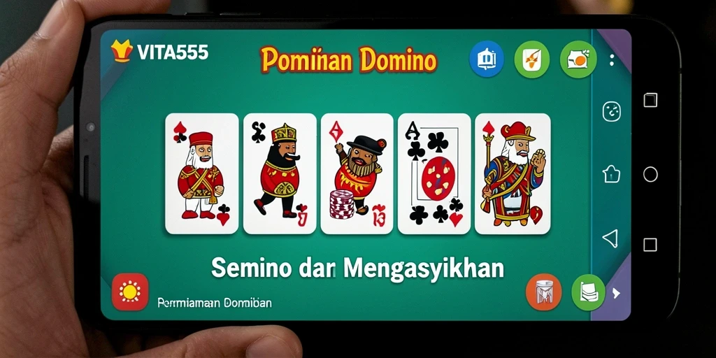 Tampilan gameplay yang mendebarkan di VITA555.