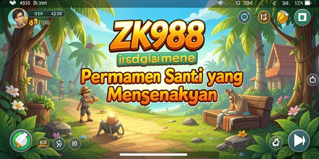 Tampilan gameplay ZK988 yang menarik dan seru.